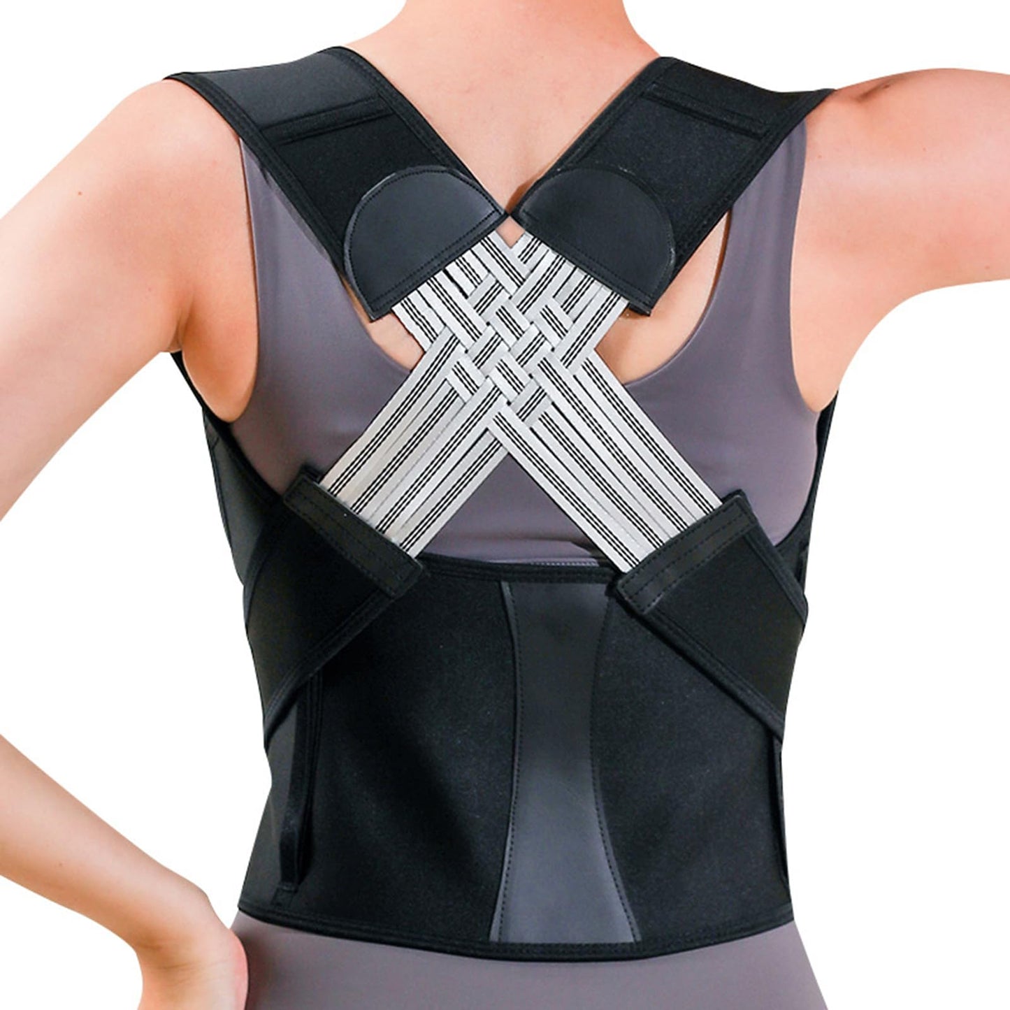 Posture Corrector for Men & Women | Breathable Mesh Back Support