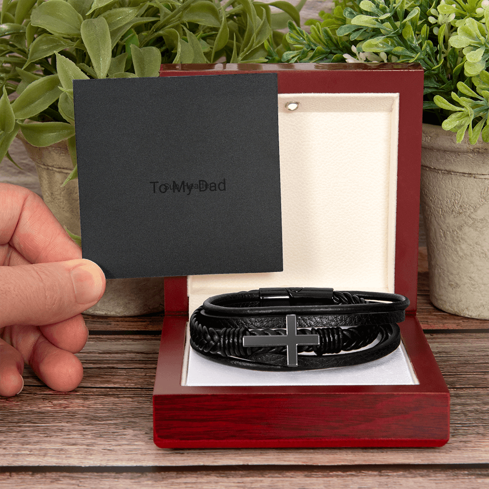 Cross Bracelet for Dad — Father's Day Gift 2026