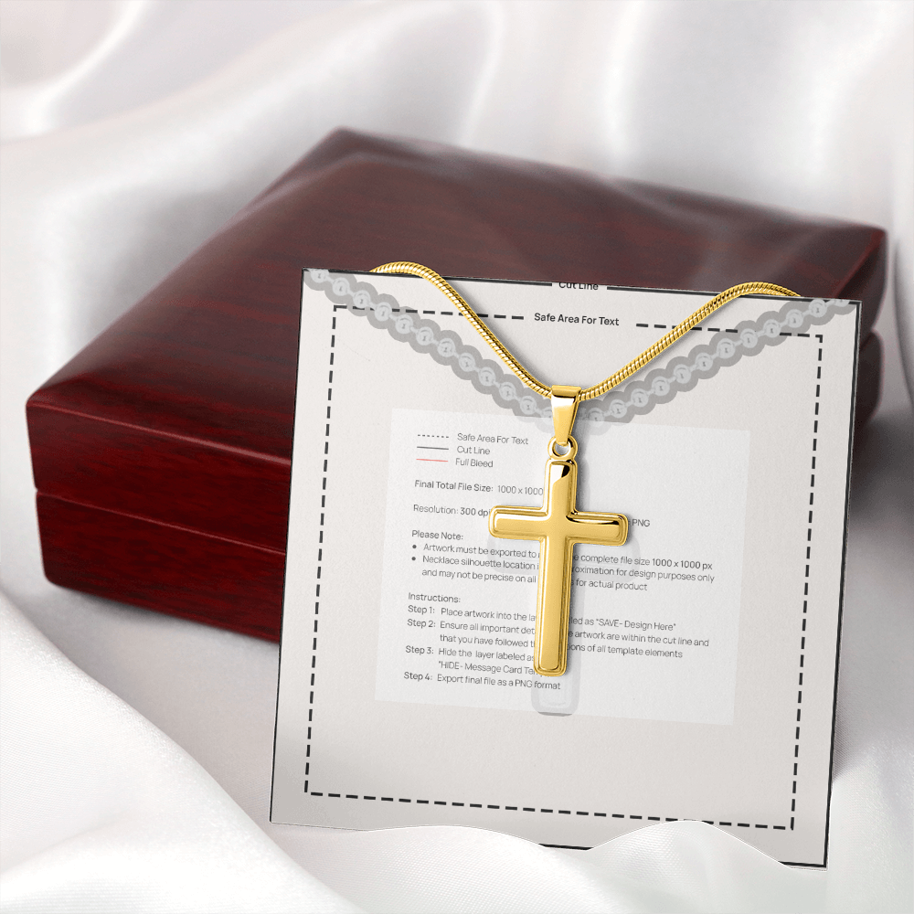 Cross Necklace for Dad — Father's Day Gift 2026