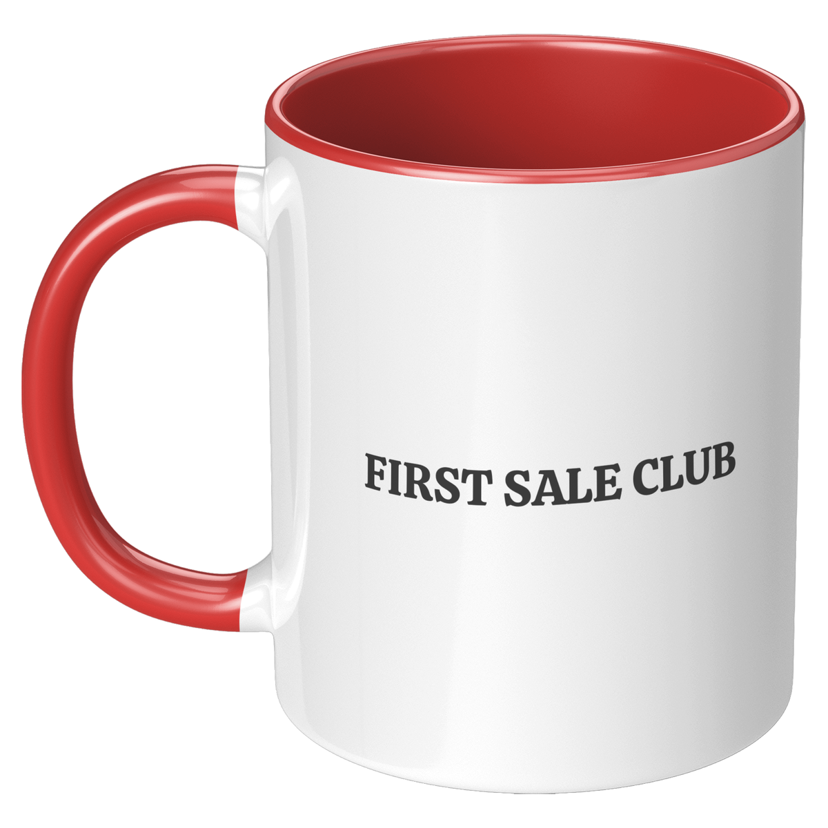 Personalized First Sale Club name mug, view 6