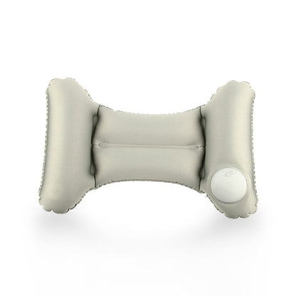 No More Aching Backs on Long Trips — Inflatable Lumbar Support Travel Pillow