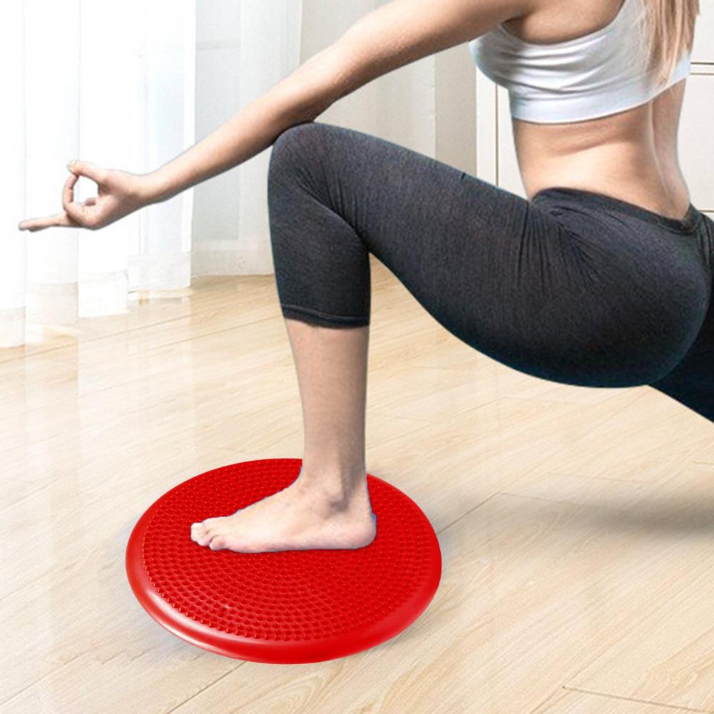 PVC Balance Pad | Inflatable Stability Cushion for Yoga & Fitness Training