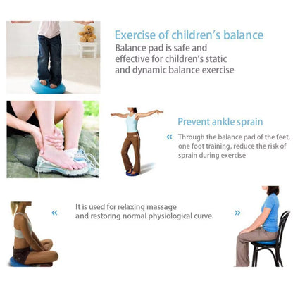 PVC Balance Pad | Inflatable Stability Cushion for Yoga & Fitness Training