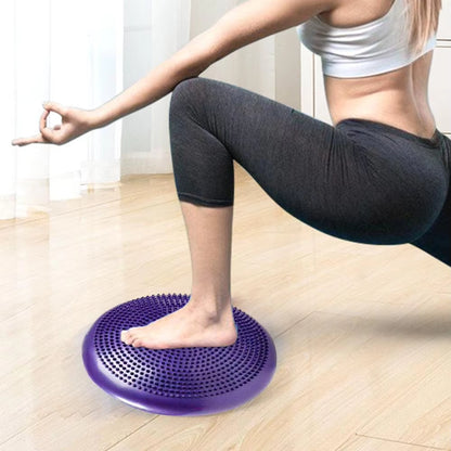 PVC Balance Pad | Inflatable Stability Cushion for Yoga & Fitness Training