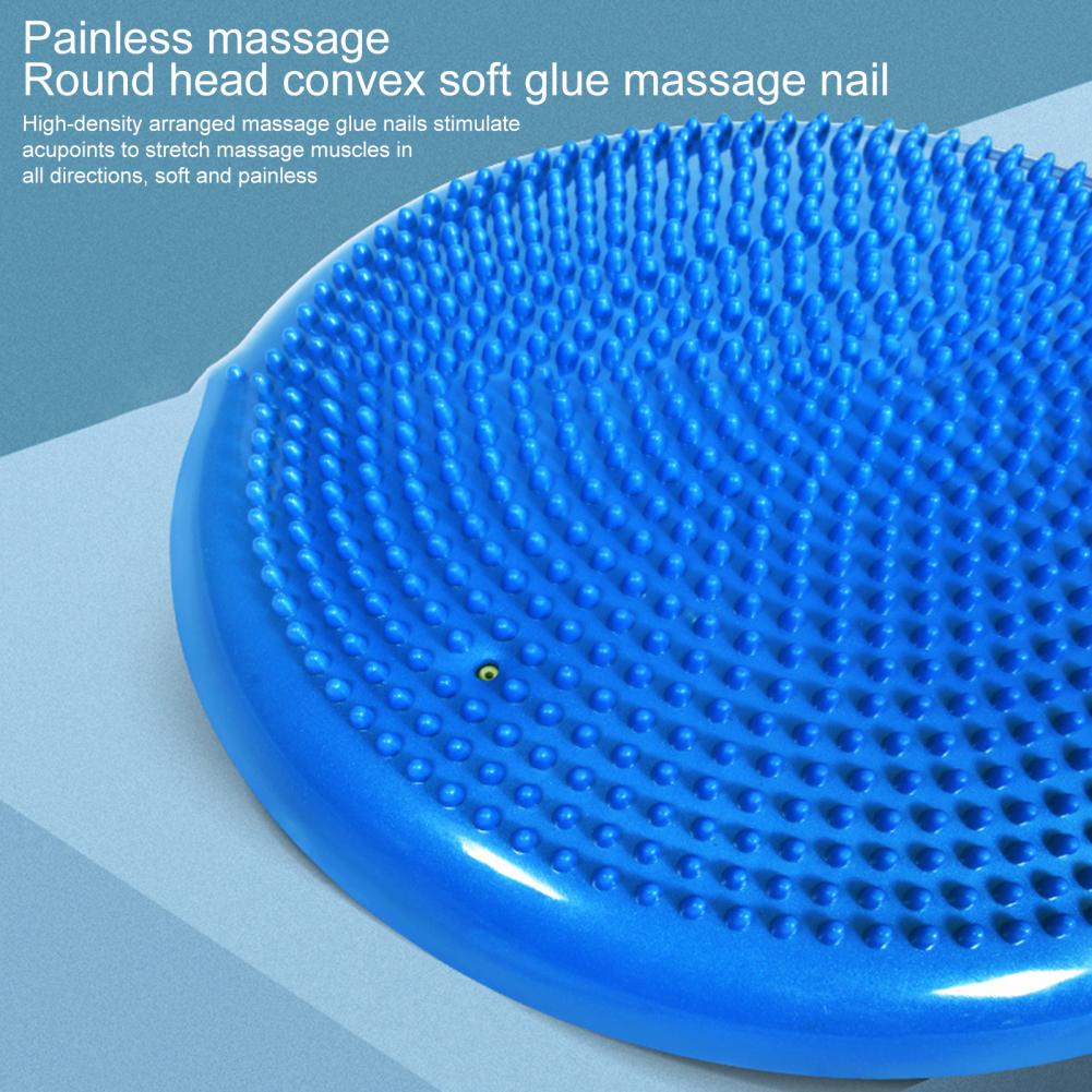 PVC Balance Pad | Inflatable Stability Cushion for Yoga & Fitness Training