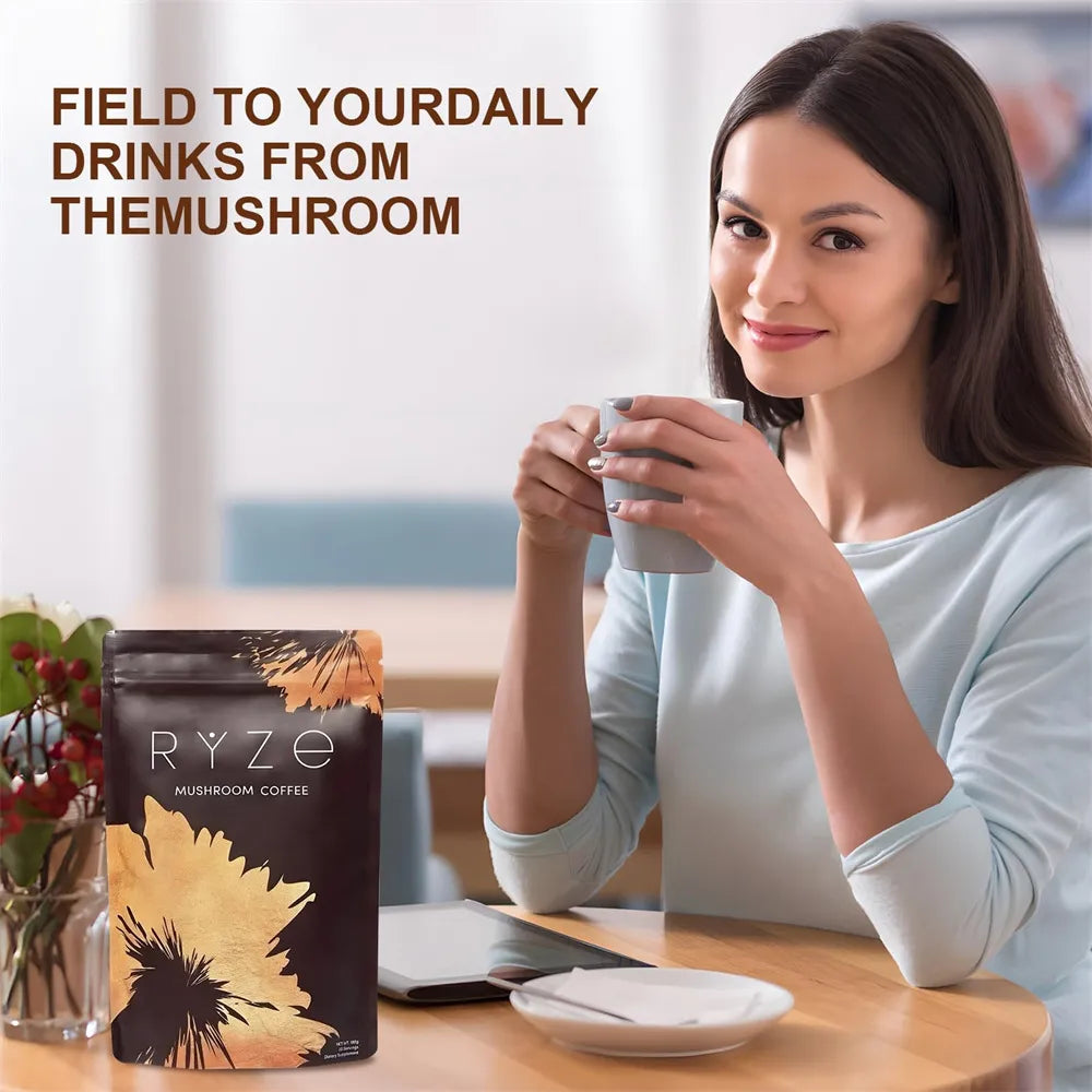 Mushroom Coffee Gift for Mom — Smooth Energy, No Jitters | Mother's Day