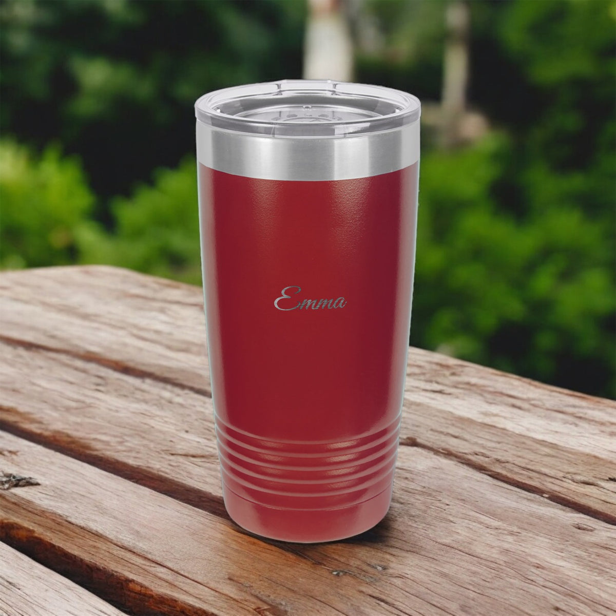 Personalized Tumbler with Name, Custom Engraved 20oz Stainless Steel Tumbler, Laser Etched Name Cup, Gift for Her, Him, Coworker, Christmas