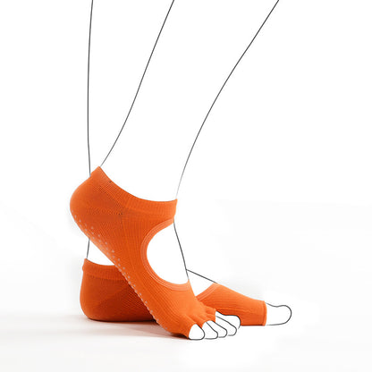 Toe Yoga Socks, Non-Slip Floor Socks