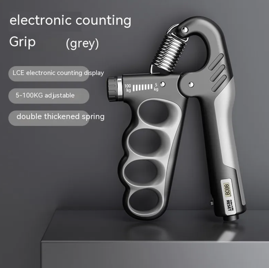 Train Smarter, Grip Stronger — Digital Grip Strength Trainer with Rep Counter