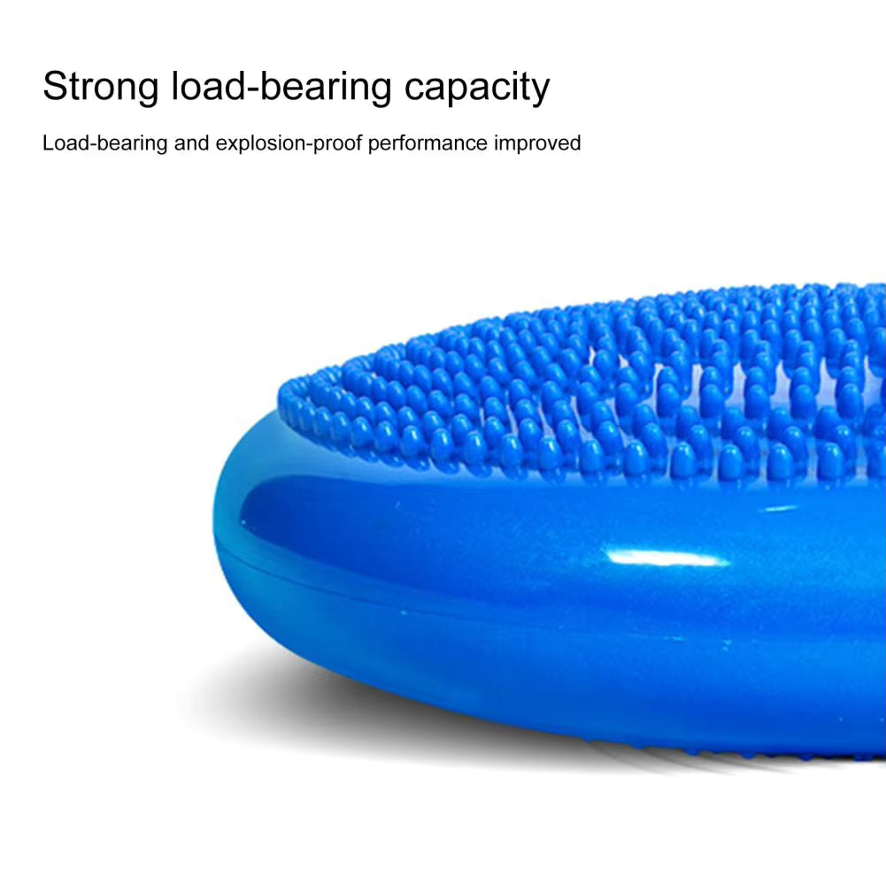 PVC Balance Pad | Inflatable Stability Cushion for Yoga & Fitness Training