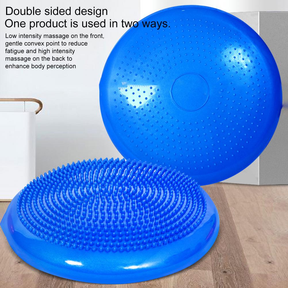 PVC Balance Pad | Inflatable Stability Cushion for Yoga & Fitness Training