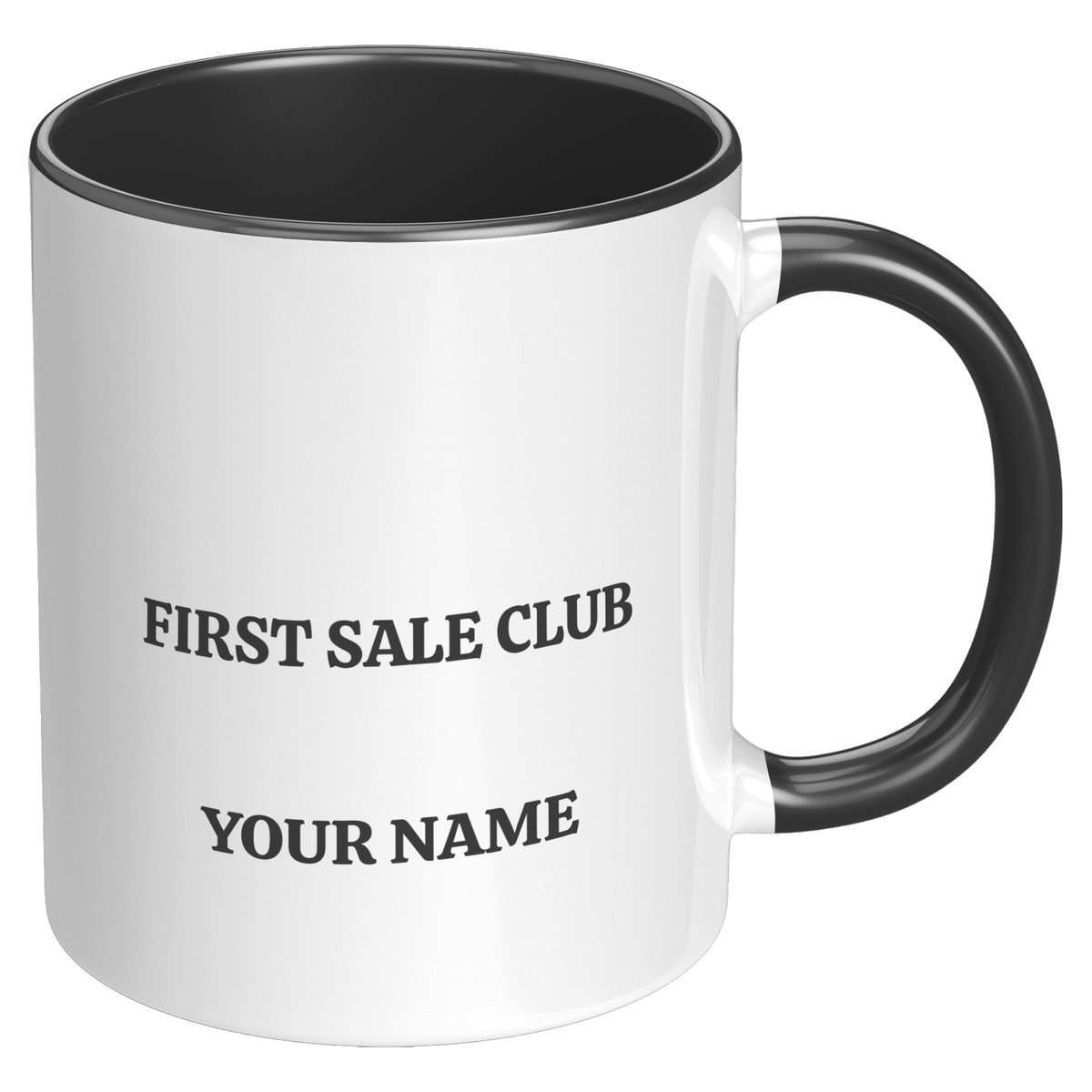 Personalized First Sale Club name mug, view 9