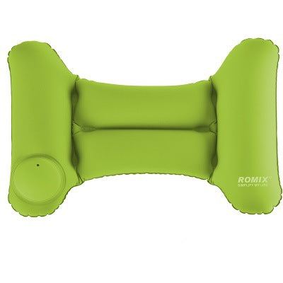 No More Aching Backs on Long Trips — Inflatable Lumbar Support Travel Pillow