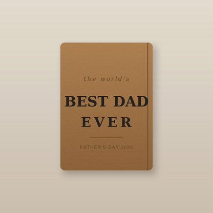 To My Son Leather Journal — Keepsake Gift from Dad