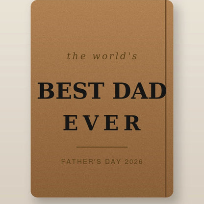 To My Grandpa Leather Journal — Personalized Keepsake Gift
