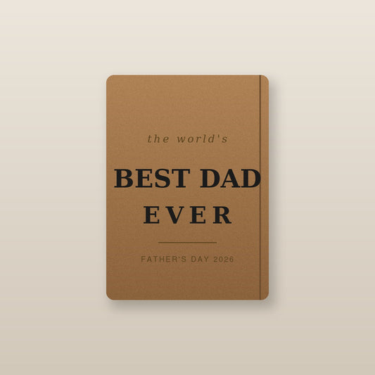 To My Grandpa Leather Journal — Personalized Keepsake Gift