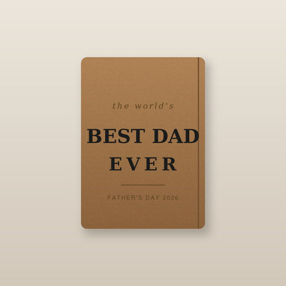 To My Son Leather Journal — Keepsake Gift from Dad
