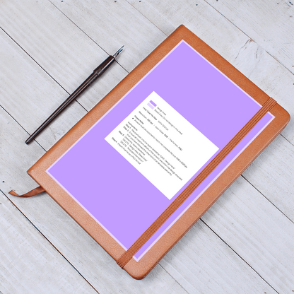 Leather Journal for Dad — Father's Day Gift 2026