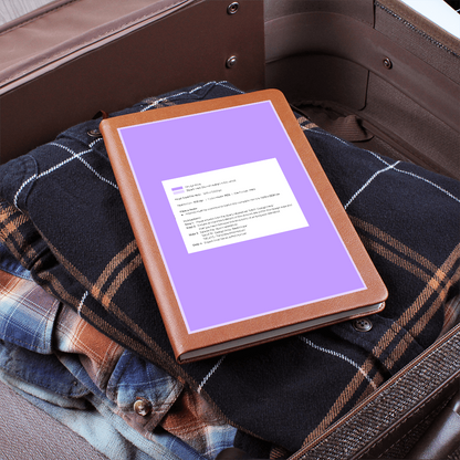 Leather Journal for Dad — Father's Day Gift 2026