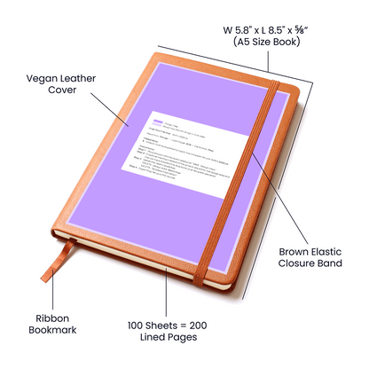 Leather Journal for Dad — Father's Day Gift 2026