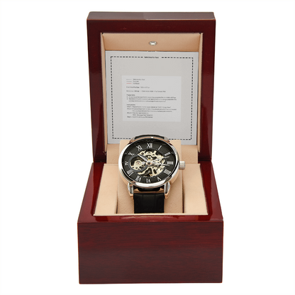 Watch Box Message Cards