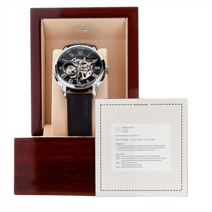 Watch Box Message Cards