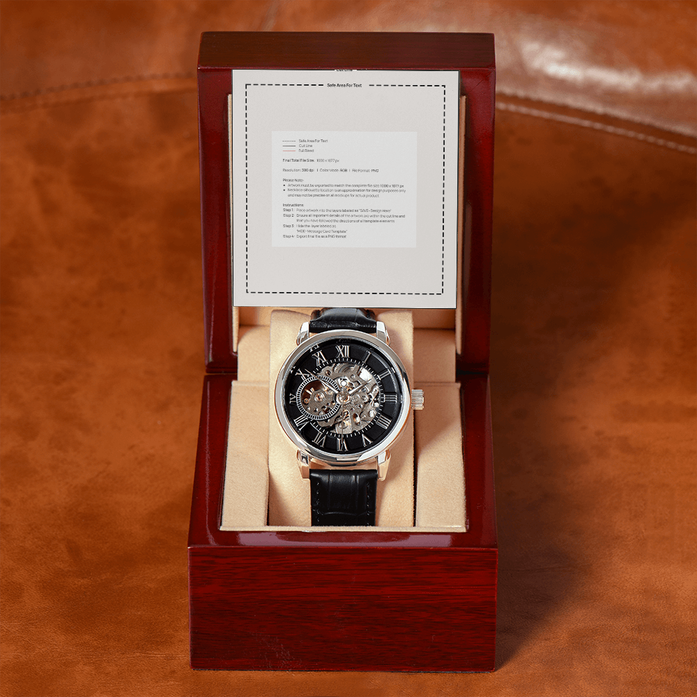 Watch Box Message Cards