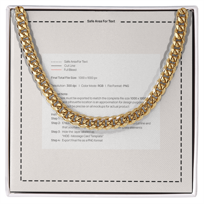 Cuban Link Chain for Dad — Father's Day Gift 2026