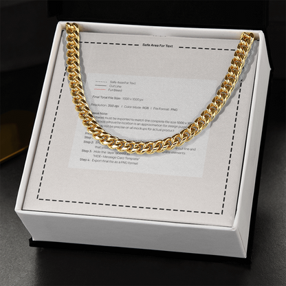 Cuban Link Chain for Dad — Father's Day Gift 2026