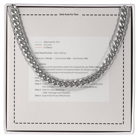 Cuban Link Chain for Dad — Father's Day Gift 2026