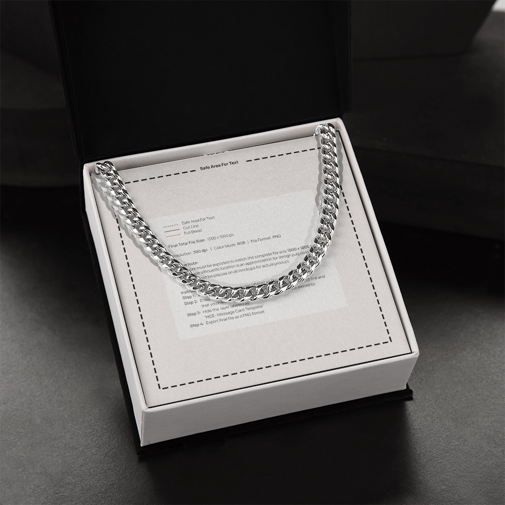 Cuban Link Chain for Dad — Father's Day Gift 2026