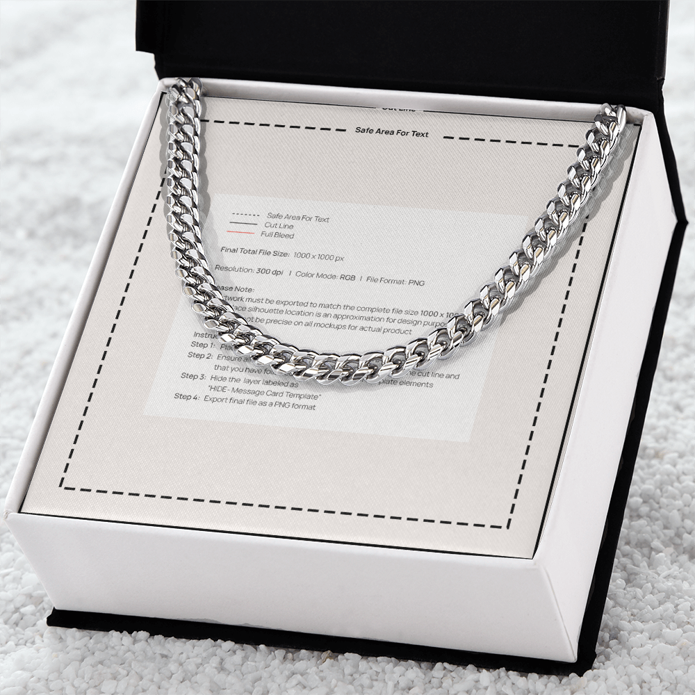 Cuban Link Chain for Dad — Father's Day Gift 2026