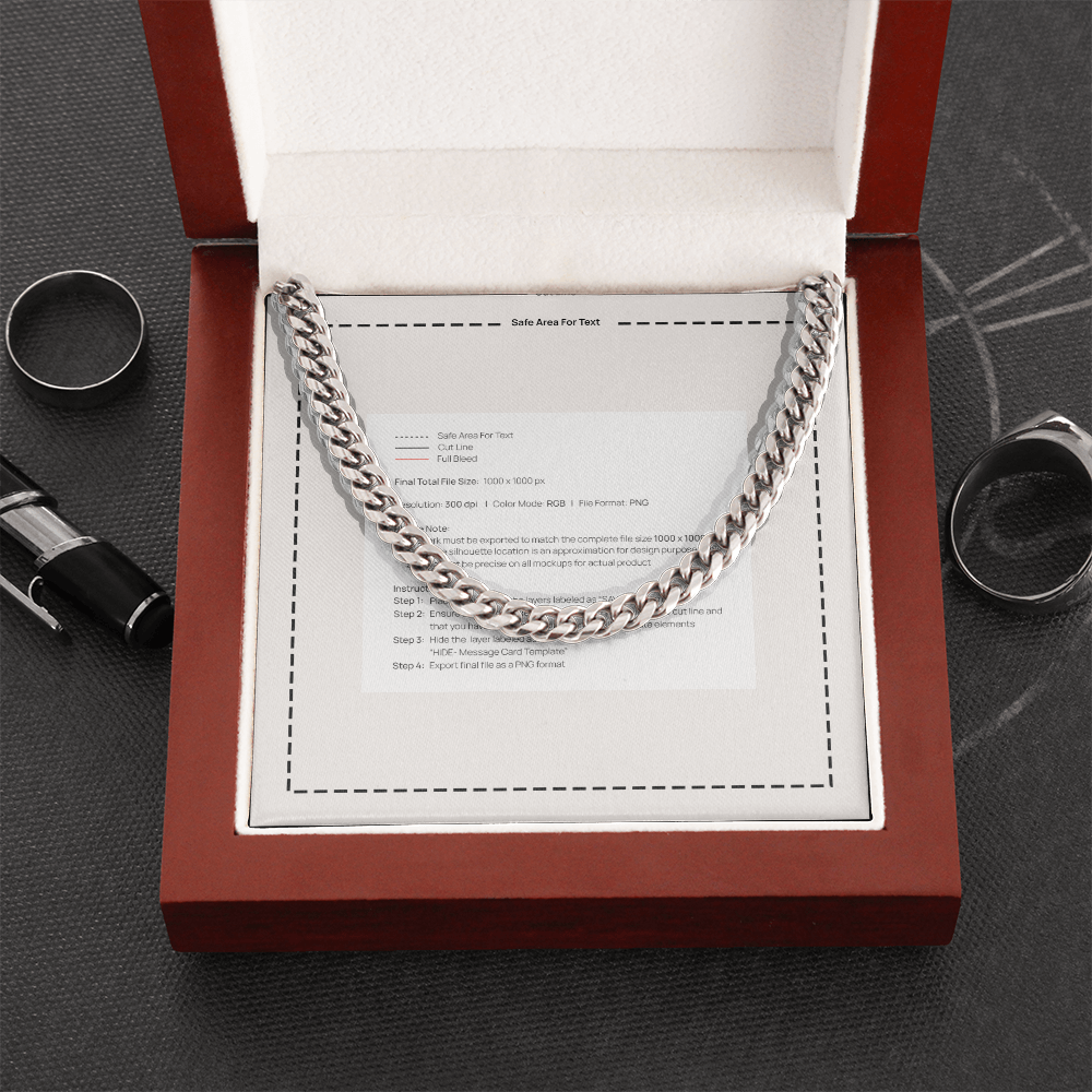 Cuban Link Chain for Dad — Father's Day Gift 2026