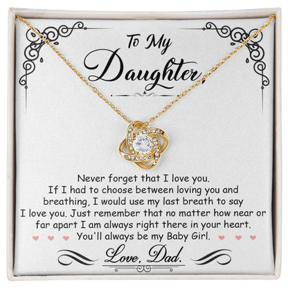 To My Daughter — Wherever You Go, I Am Always Right There in Your Heart