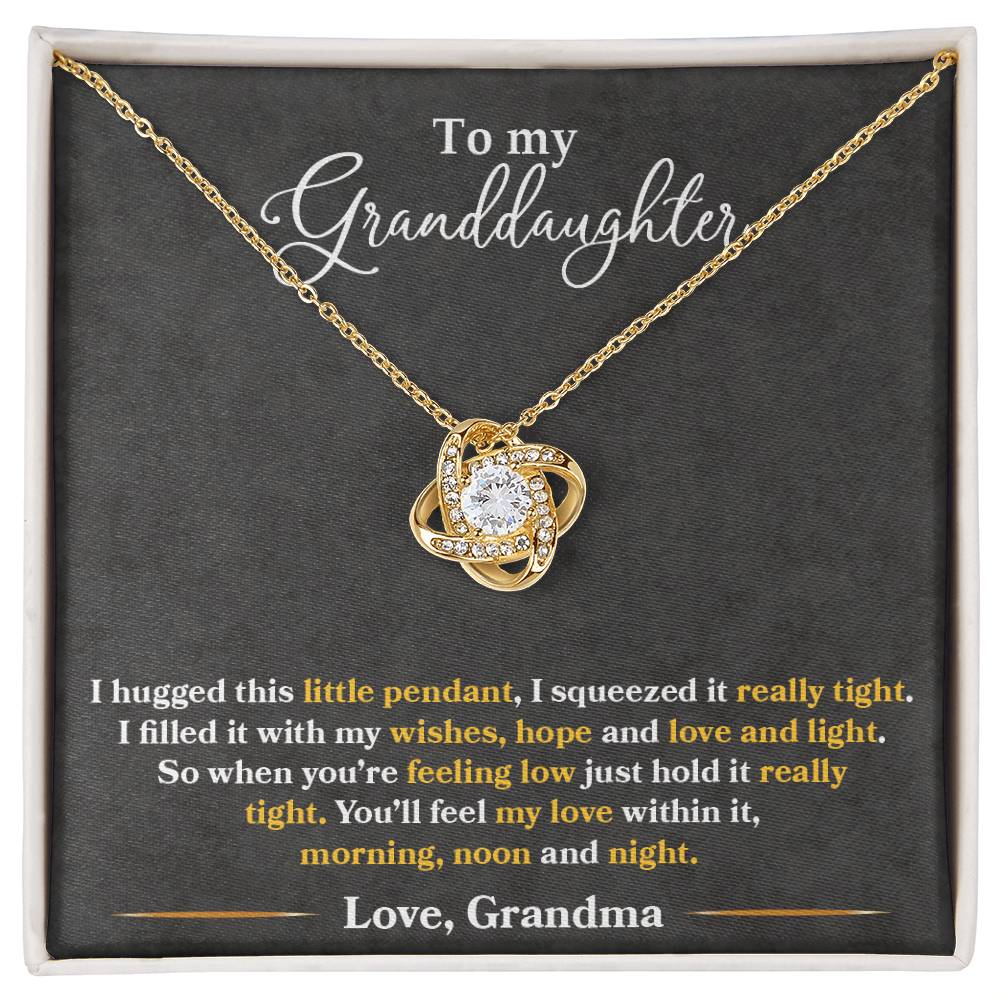 To My Granddaughter — Every Time You Hold This, Know My Love Is Right There With You
