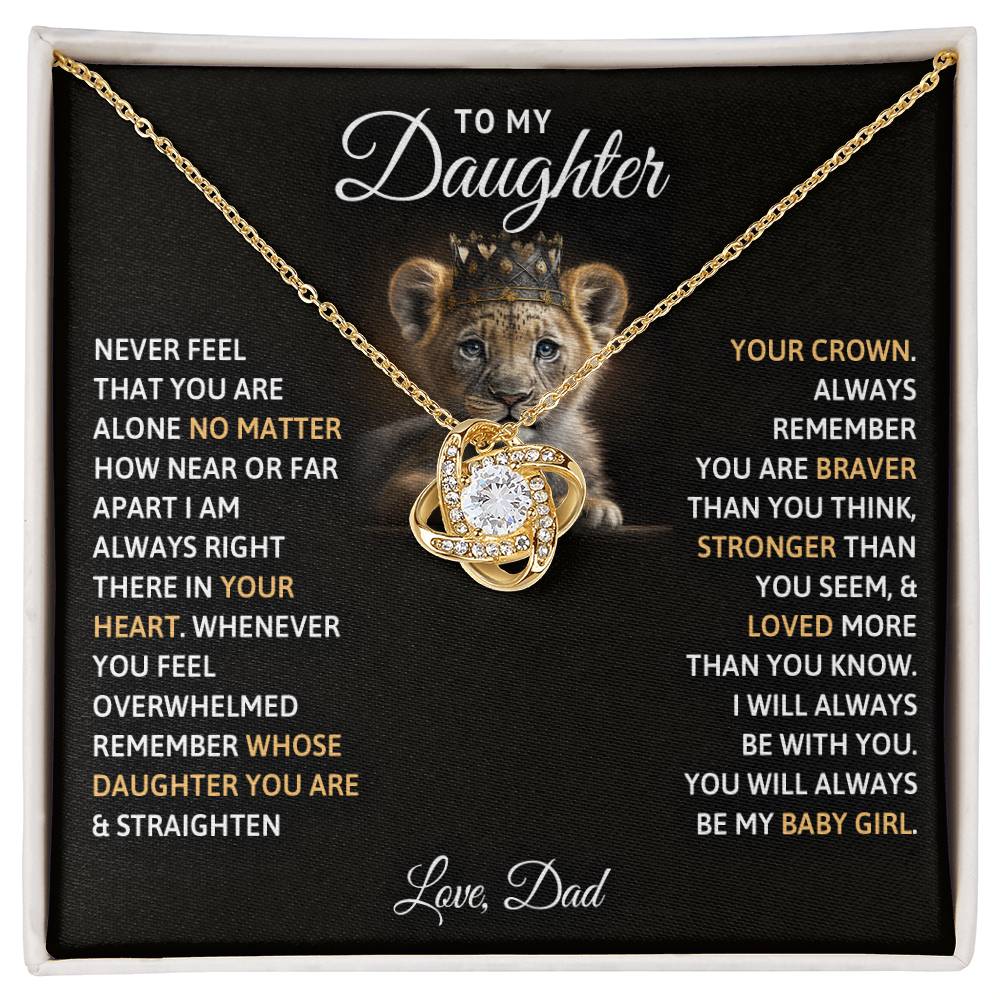 To My Daughter — No Matter How Tall You Grow, You'll Always Be My Baby Girl