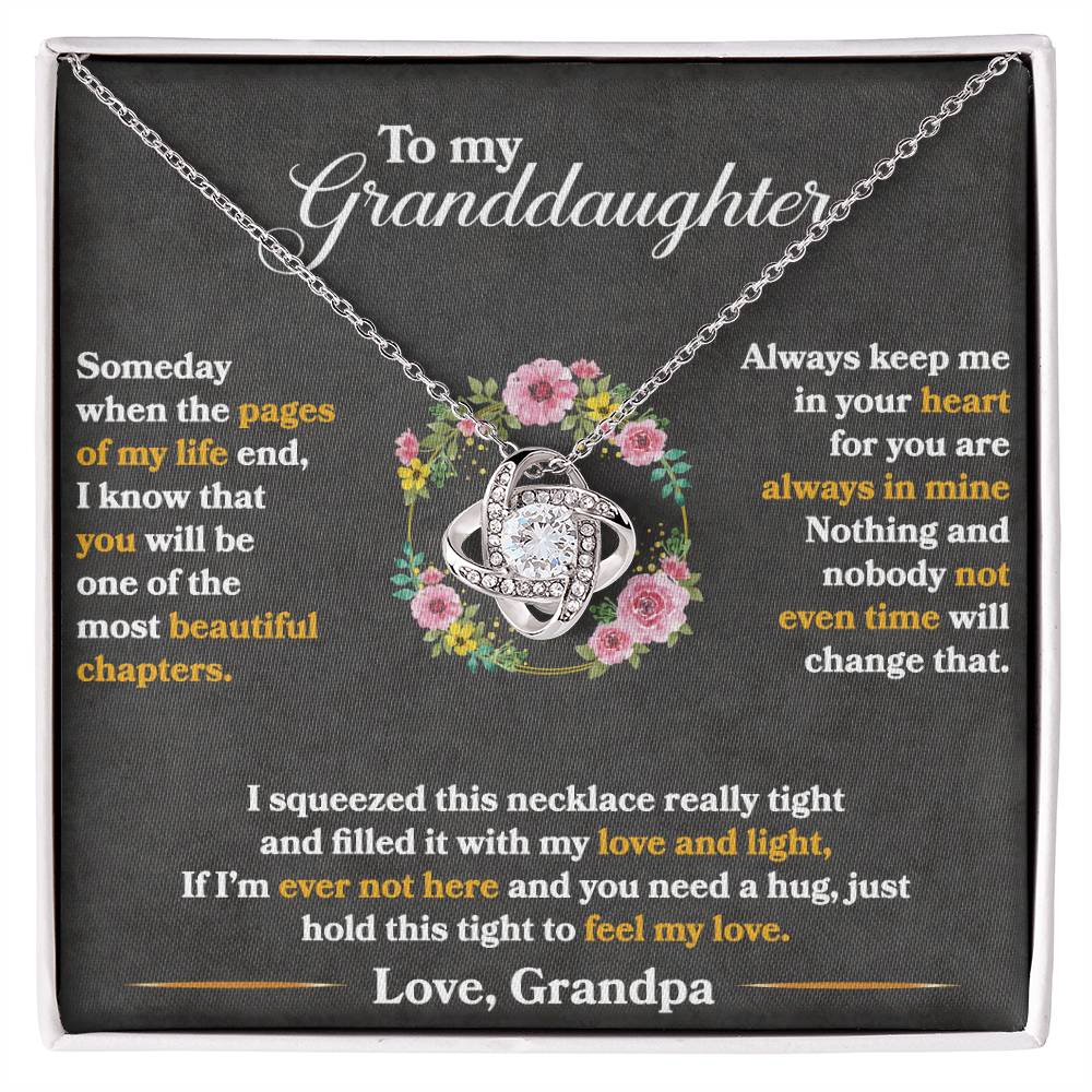 To My Granddaughter — Hold This Close & Remember You Are Never Alone