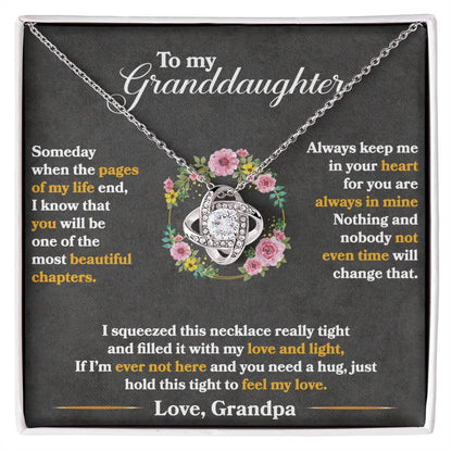 To My Granddaughter — Hold This Close & Remember You Are Never Alone