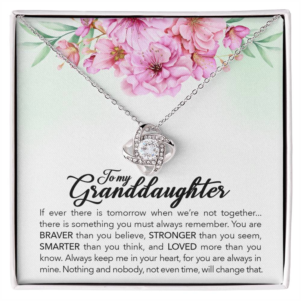 To My Granddaughter — Keep Me in Your Heart & I'll Always Be Close