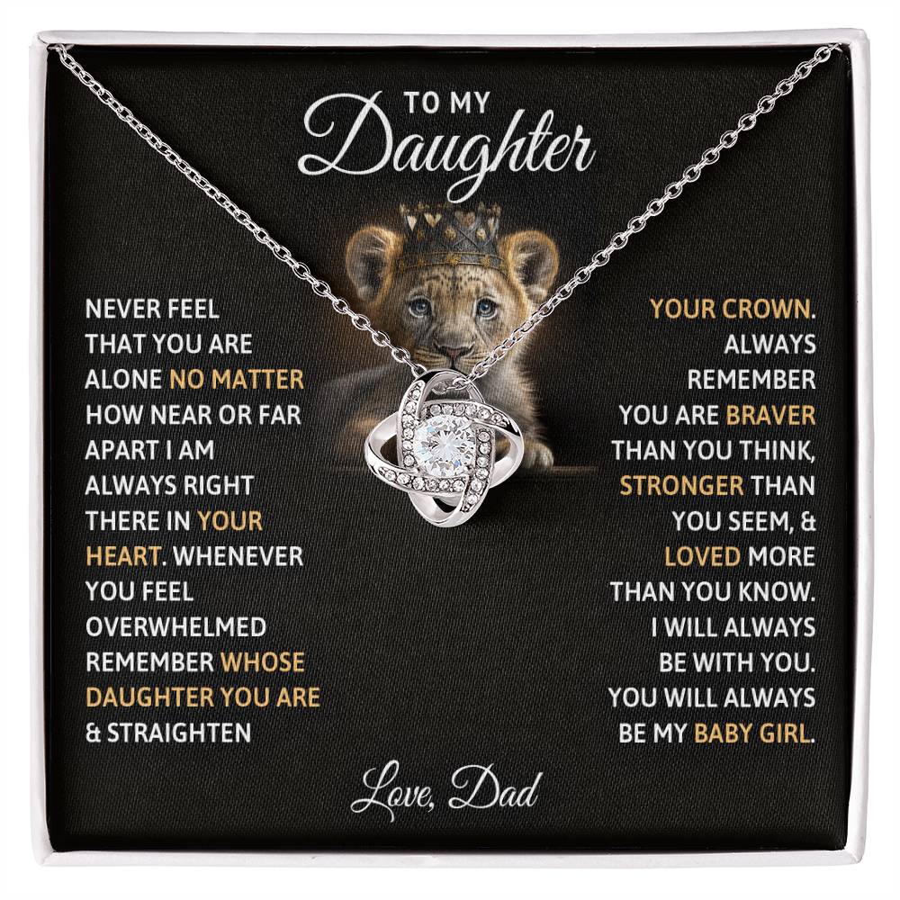 To My Daughter — No Matter How Tall You Grow, You'll Always Be My Baby Girl