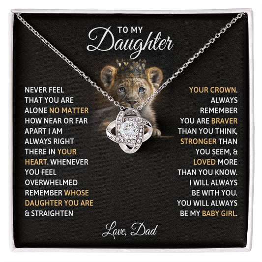 To My Daughter — No Matter How Tall You Grow, You'll Always Be My Baby Girl