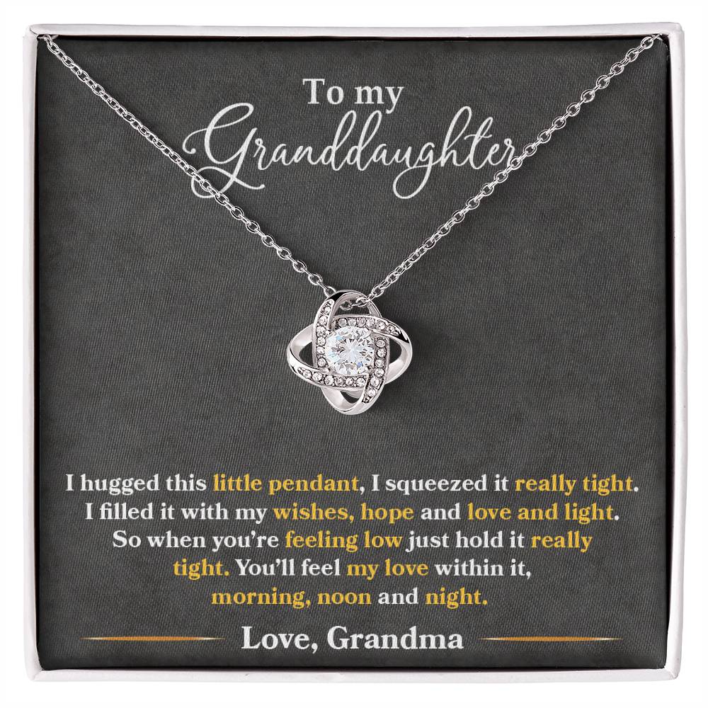 To My Granddaughter — Every Time You Hold This, Know My Love Is Right There With You