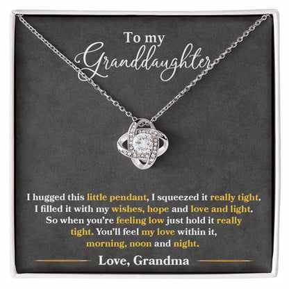 To My Granddaughter — Every Time You Hold This, Know My Love Is Right There With You
