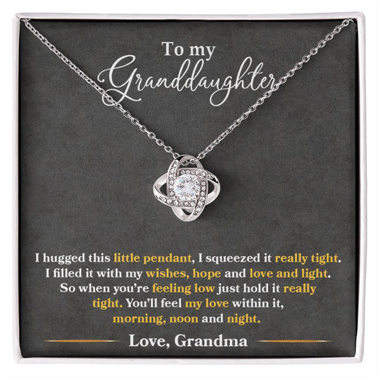 To My Granddaughter — Every Time You Hold This, Know My Love Is Right There With You