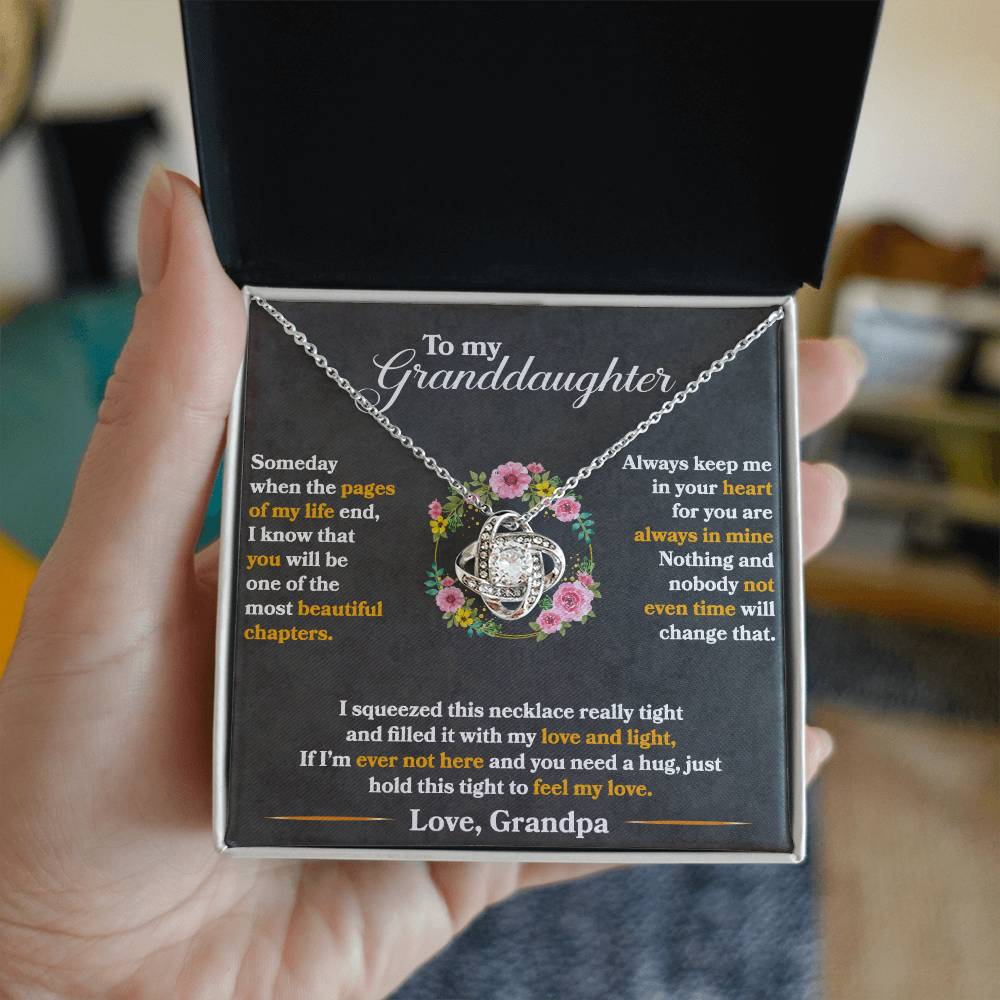To My Granddaughter — Hold This Close & Remember You Are Never Alone