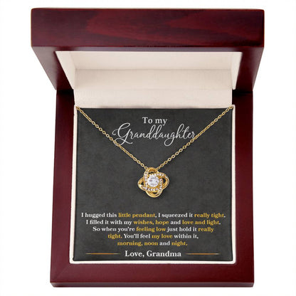 To My Granddaughter — Every Time You Hold This, Know My Love Is Right There With You