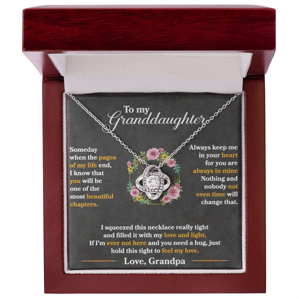 To My Granddaughter — Hold This Close & Remember You Are Never Alone