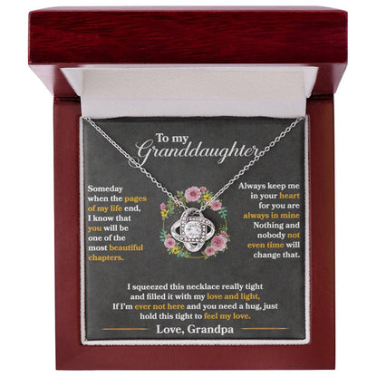 To My Granddaughter — Hold This Close & Remember You Are Never Alone