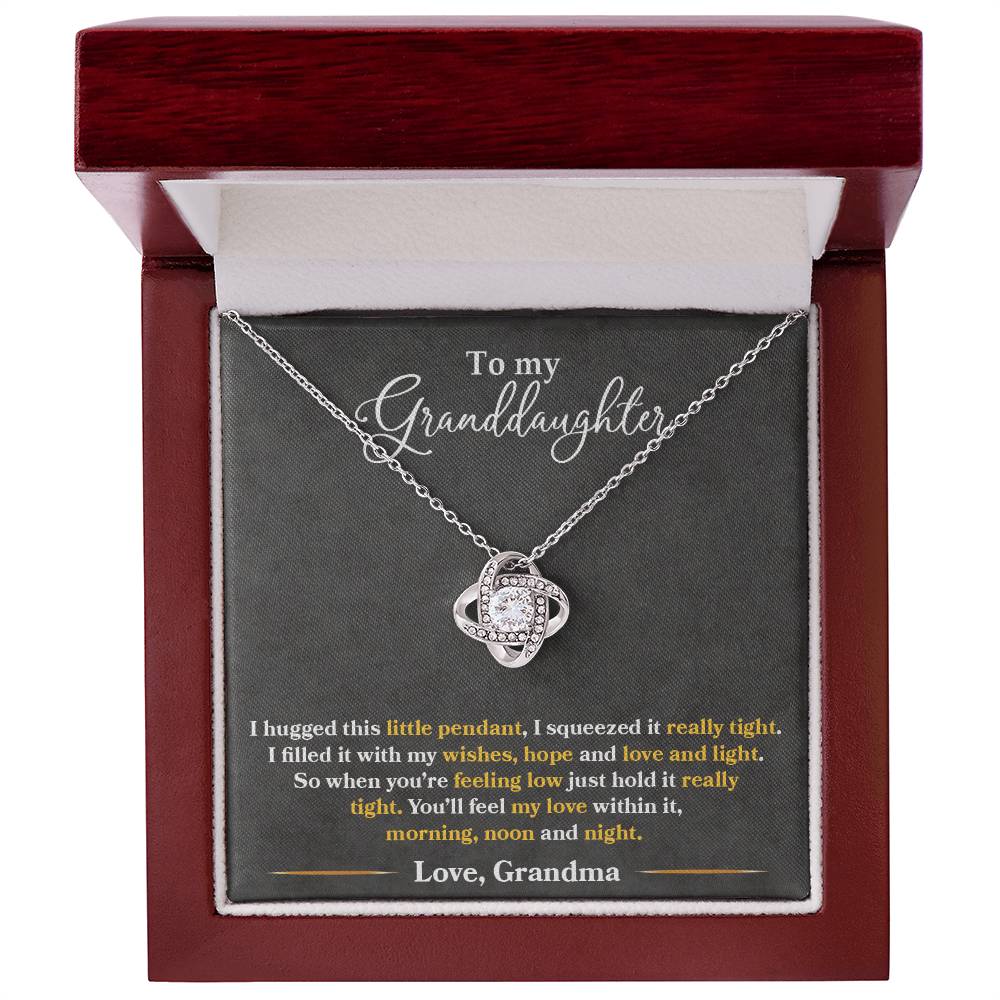 To My Granddaughter — Every Time You Hold This, Know My Love Is Right There With You
