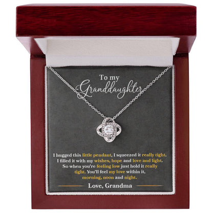 To My Granddaughter — Every Time You Hold This, Know My Love Is Right There With You